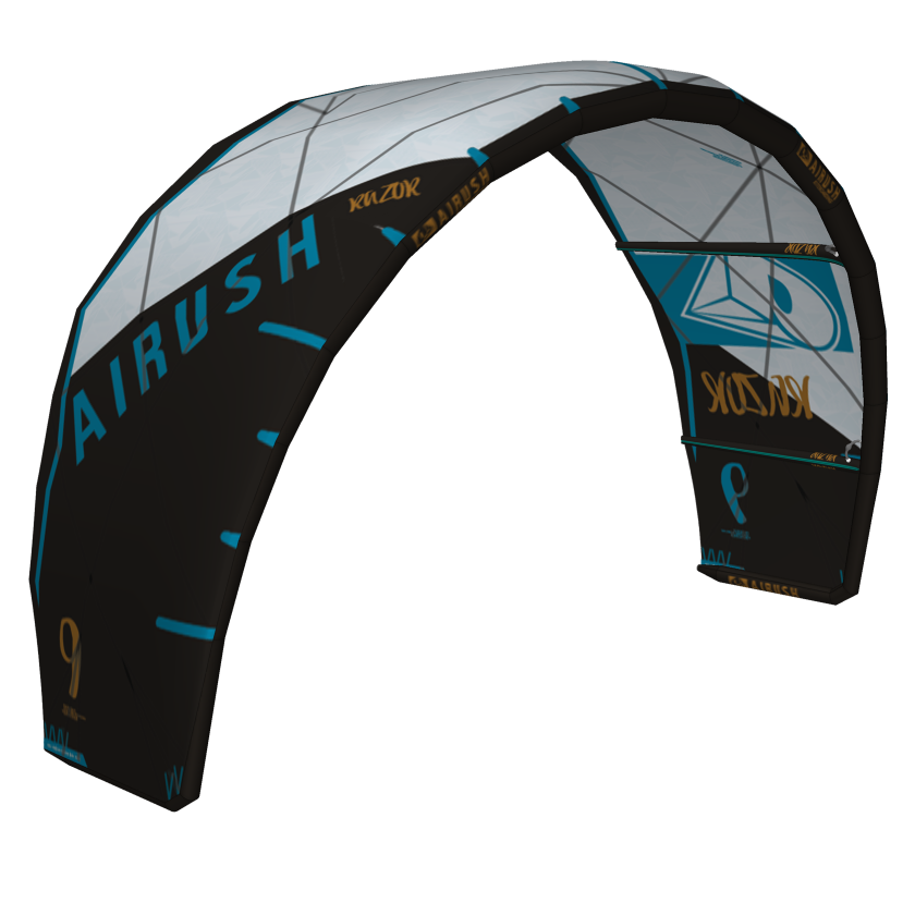 Airush RAZOR V8 TEAM BLACK KITE ONLY