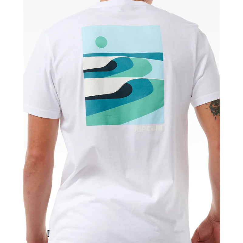 Rip Curl Surf Revival Lined Up Tee - Tees