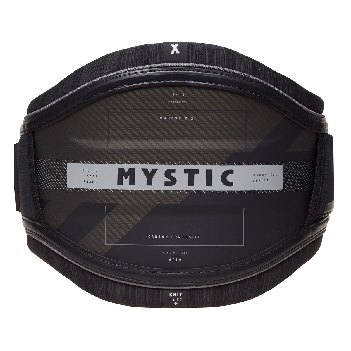Mystic Majestic X Waist Harness 22 - Kite Waist Hardshell