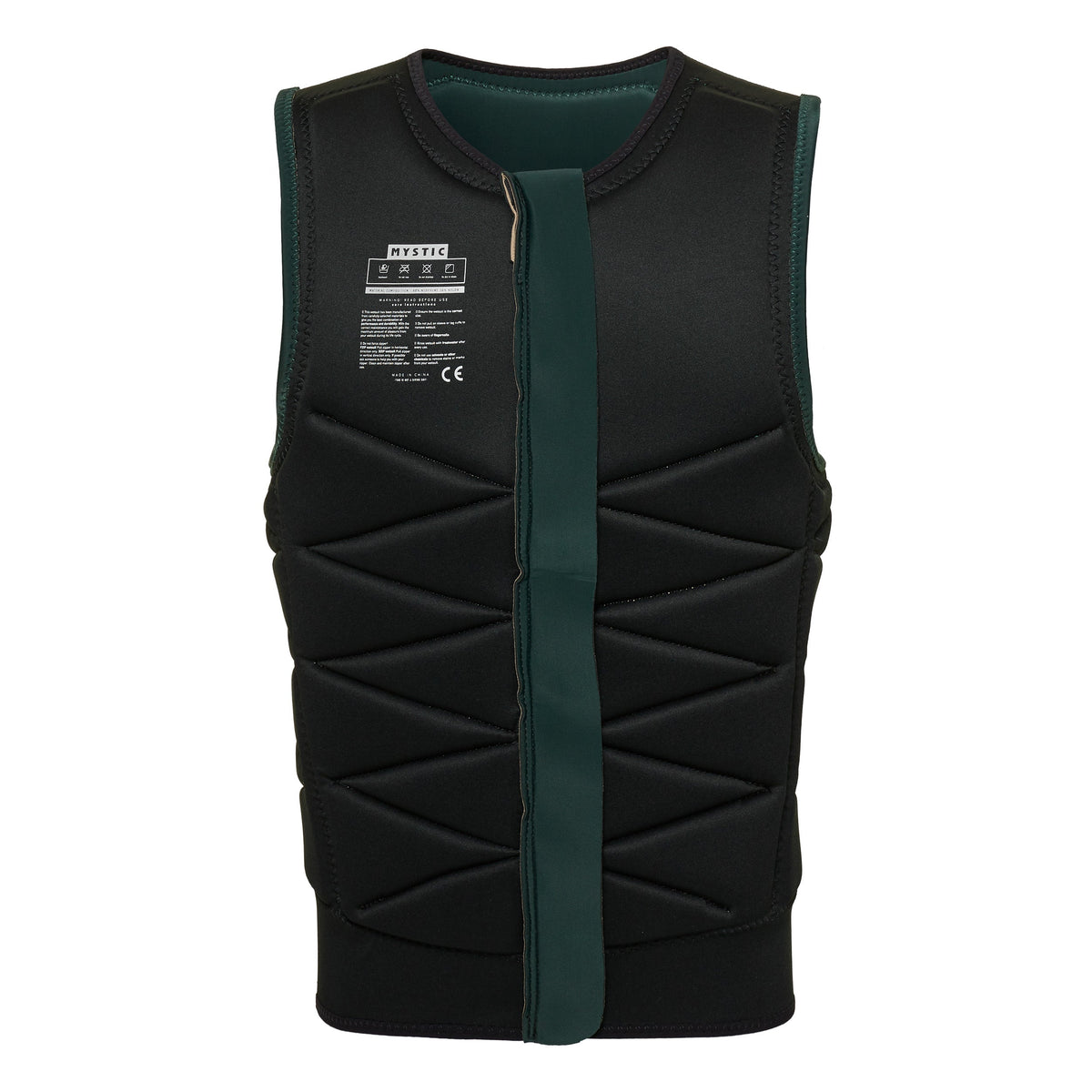 Mystic Outlaw Impact Vest Fzip Wake - Impact Wake Vests