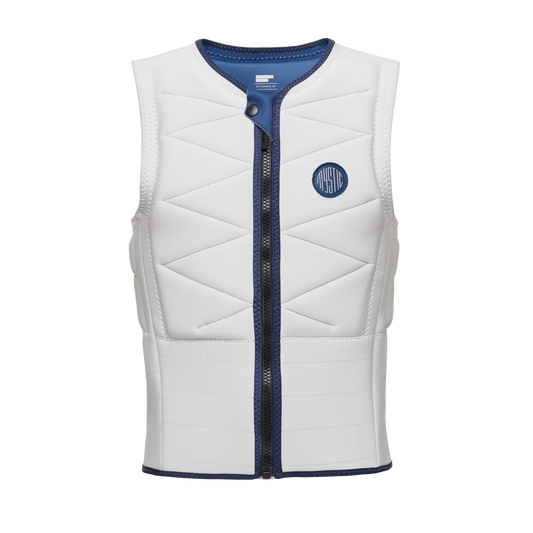 Mystic Outlaw Impact Vest Fzip Off White - Impact Kite Vests