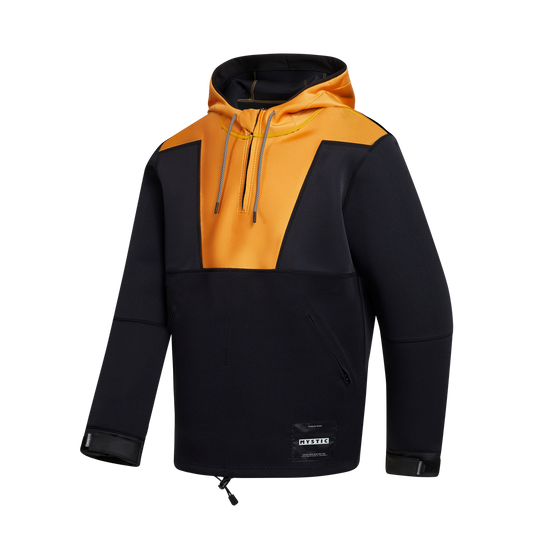 Mystic Fulmar Neoprene Hoodie 3/2mm Retro Orange - Hoodies