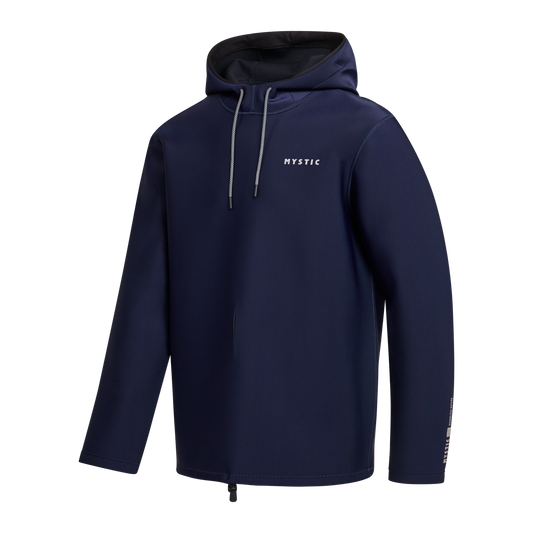 Mystic Haze Neoprene Hoodie 2mm Navy - Hoodies