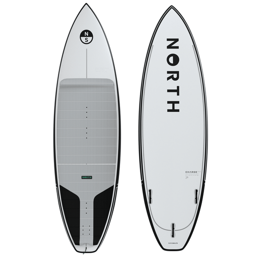 North CHARGE PRO Kite Surfboard White | 24 - Waveboards