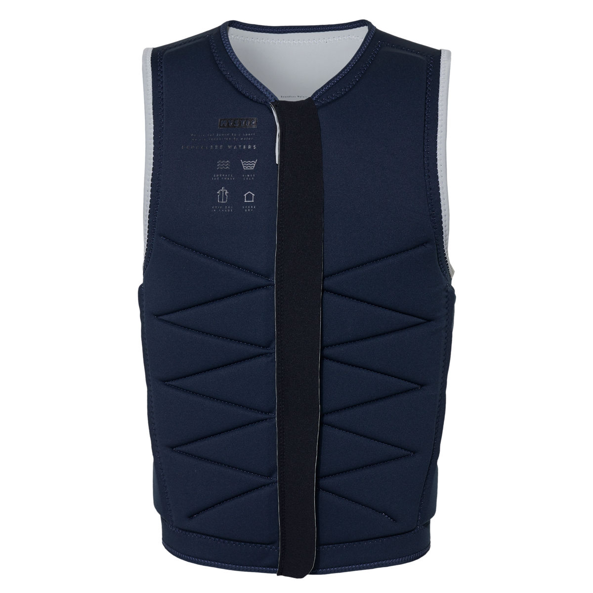 Mystic Outlaw Impact Vest Fzip Wake | 24 - Impact Wake Vests