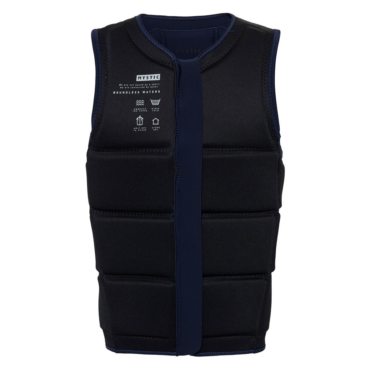 Mystic Star Impact Vest Fzip Wake | 24 - Impact Wake Vests