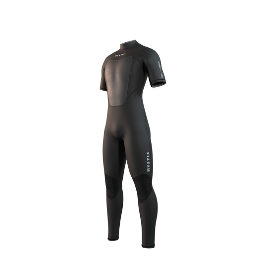 Mystic 25 Brand Shortarm 3/2mm Bzip Flatlock | 24 - Shortarm / Back-zip