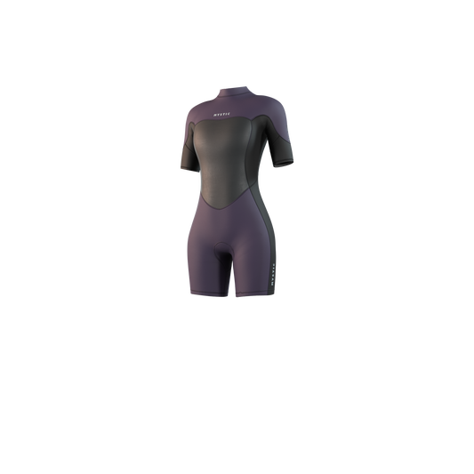 Mystic 25 Brand Shorty 3/2mm Bzip Flatlock Women | 24 - Short Arm / Back-zip