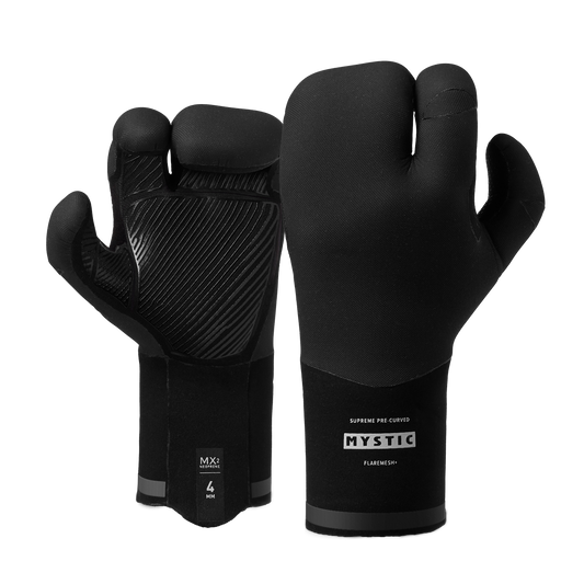 Mystic Supreme Glove 4mm Lobster Precurved Winter 24-25 - Glove / Lobster / Precurved