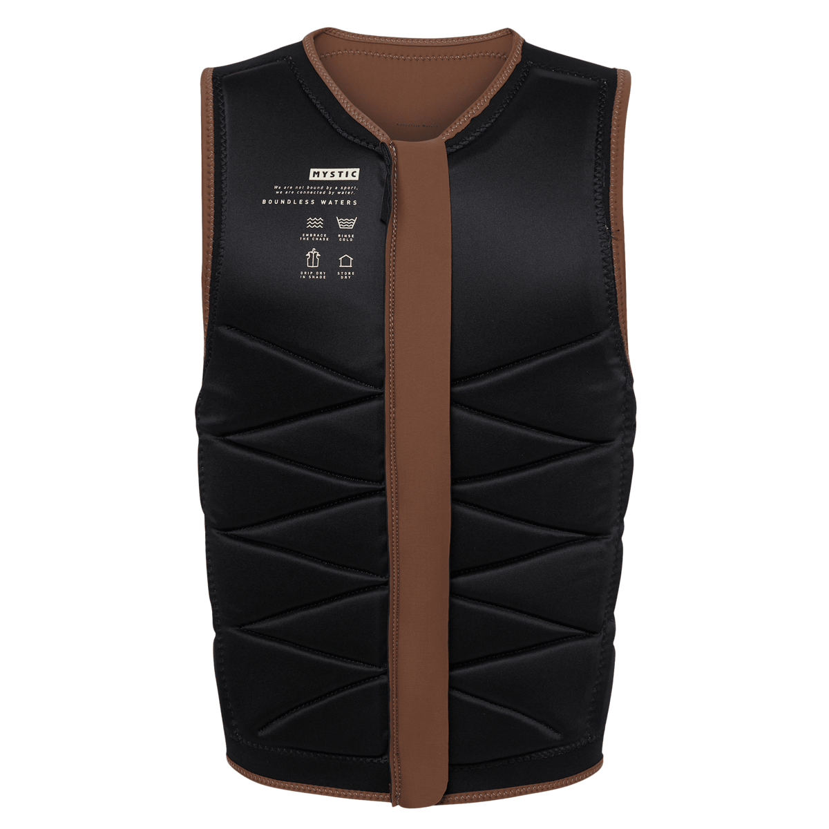 Mystic Outlaw Impact Vest Fzip Wake | 24 - Impact Wake Vests