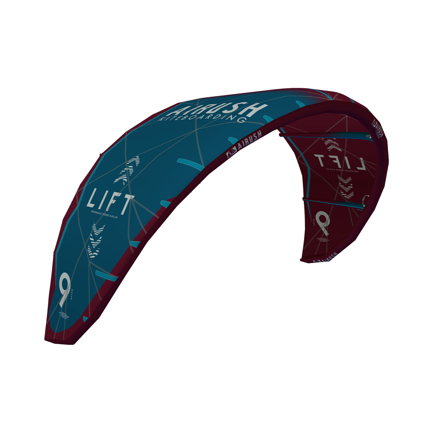 Airush LIFT V2 Red and Teal