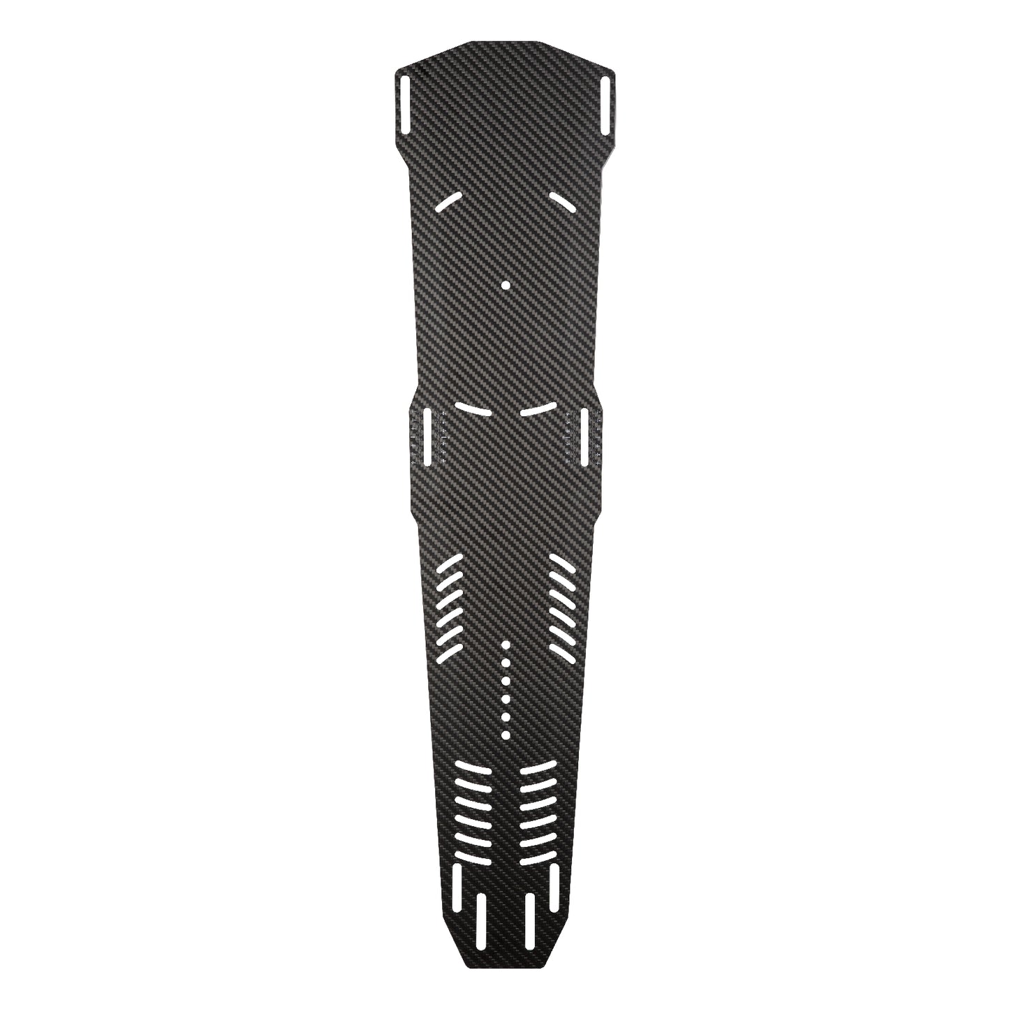 Radar Carbon / G10 Sequence Universal Boot Plate w/ bar | 24 - Bindings