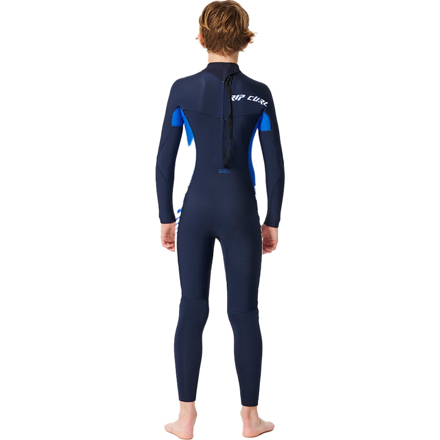 Rip Curl Junior Dawn Patrol 4/3 Back Zip Wetsuit Black 115Gfs (E5) - Fullsuit / Back-zip