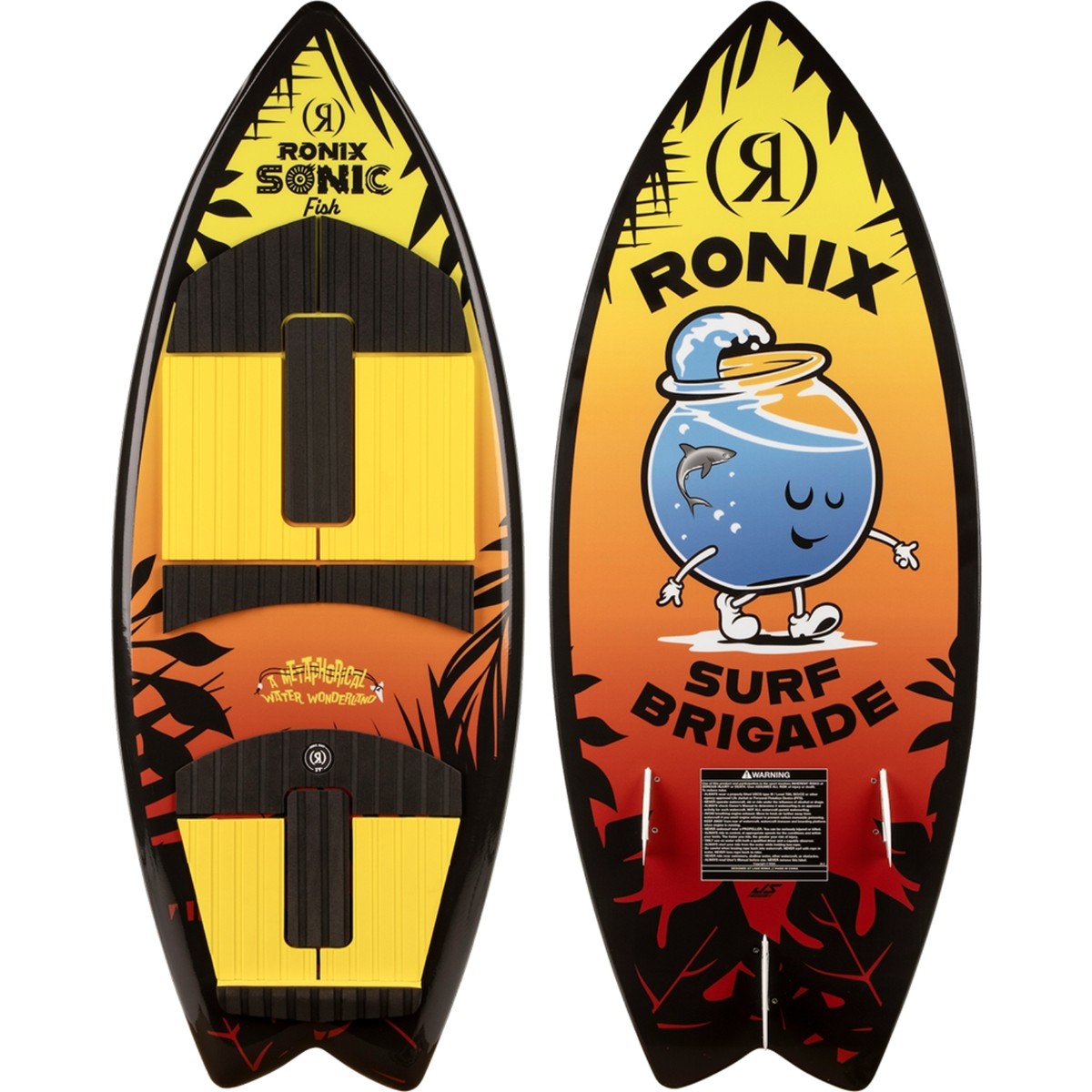 Ronix Boys Sonic Fish Wakesurfer | 26 - Wakesurfs