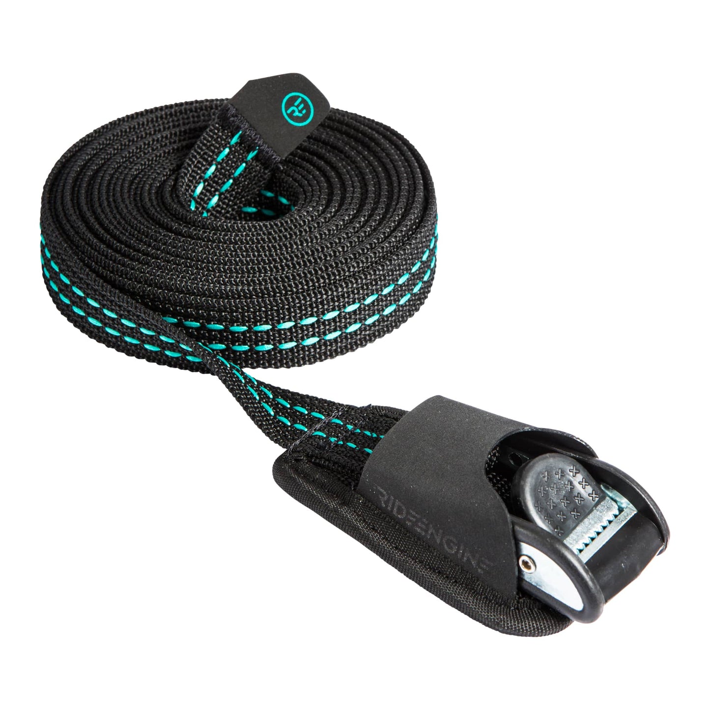 Ride Engine Trip Tie Down Black - Narrow - Roof Straps