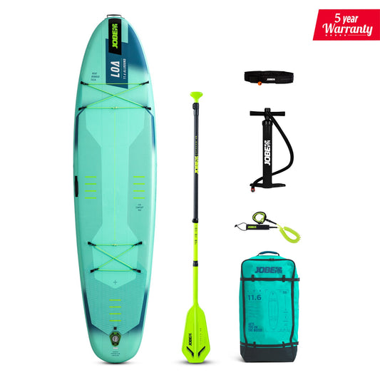 Jobe Aero Loa SUP Board 11.6 Package - SUP Packages