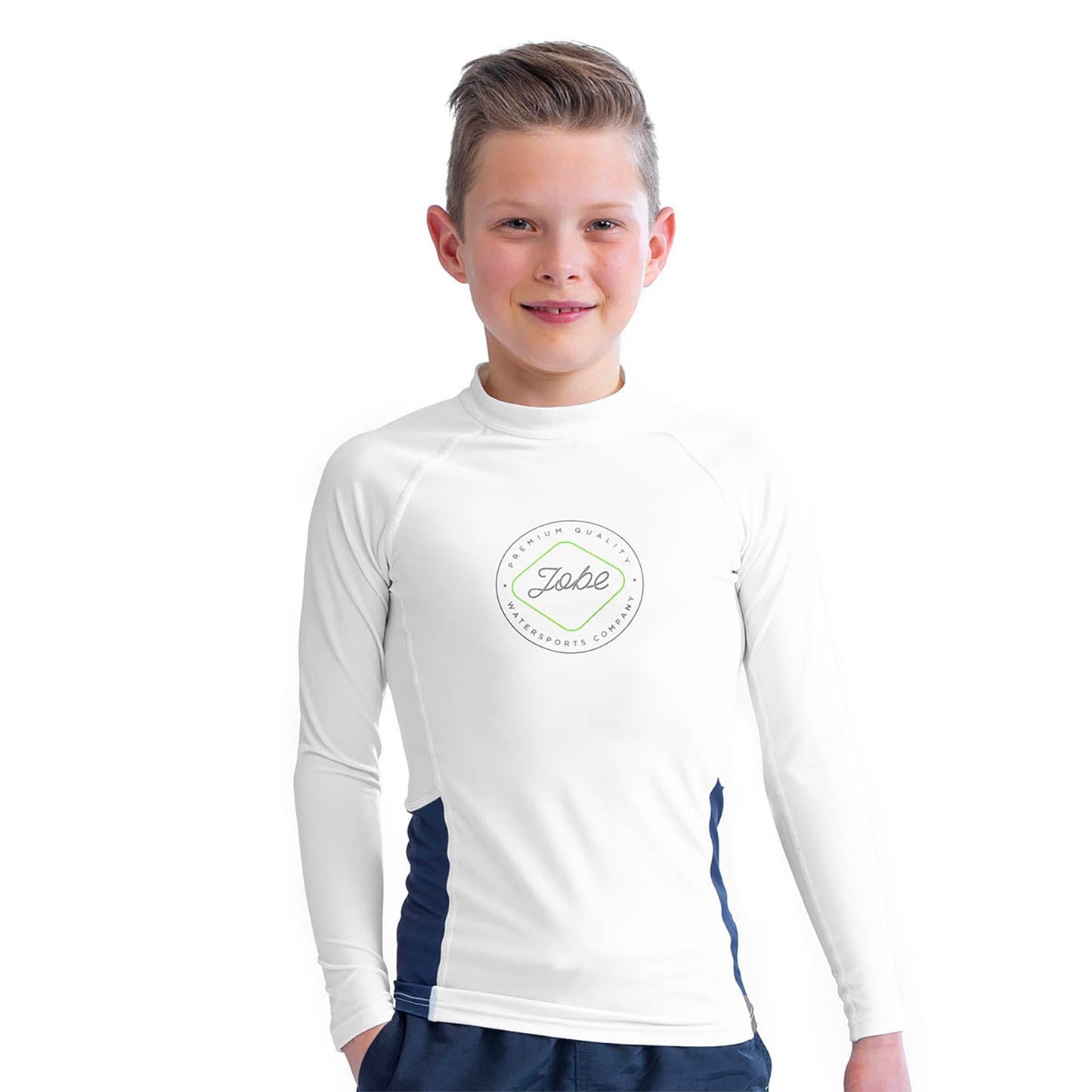 Jobe Rash Guard Longsleeve Youth White - L/S Rash Guards
