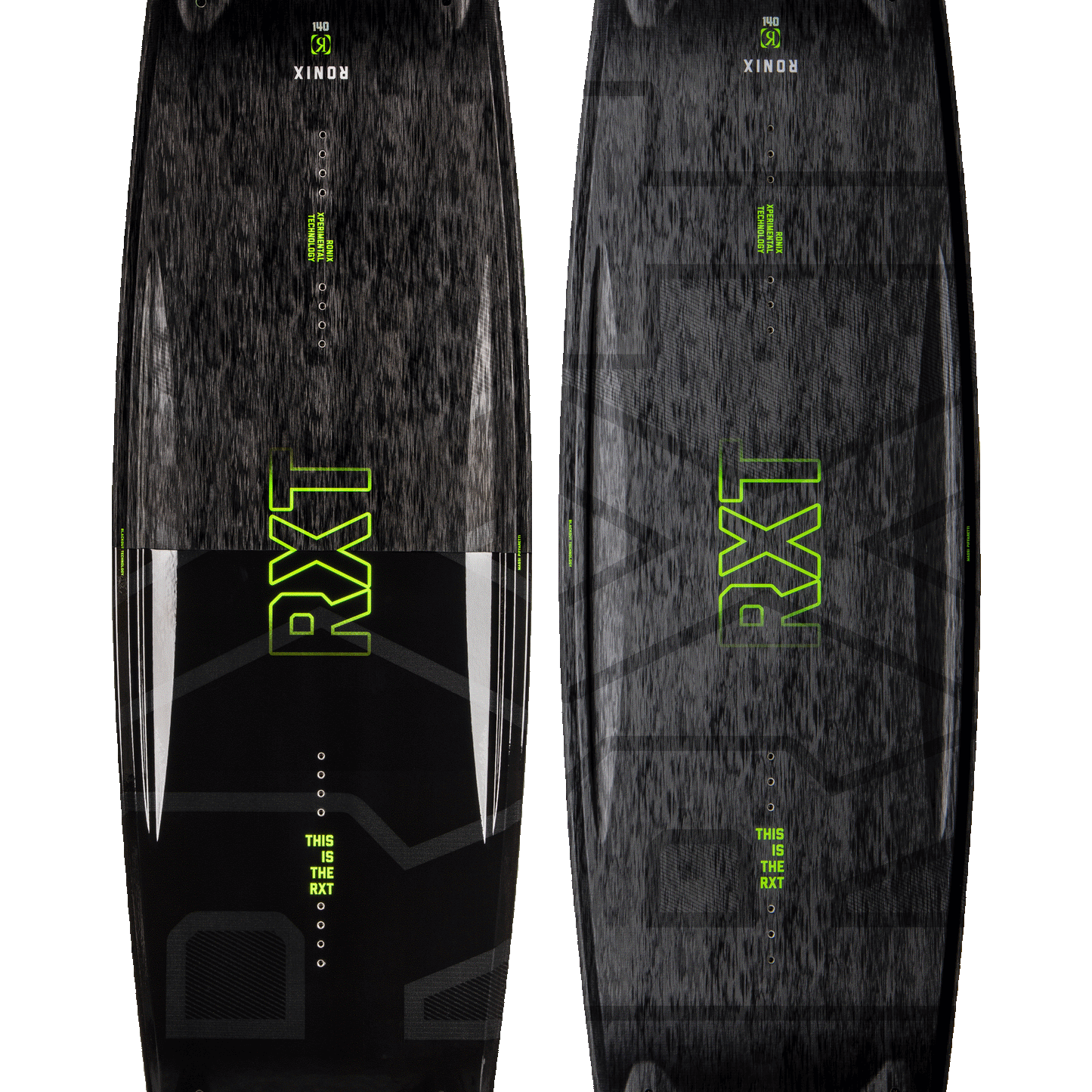 Ronix RXT Gloss Blackout Tech Board | 24 - Wakeboards