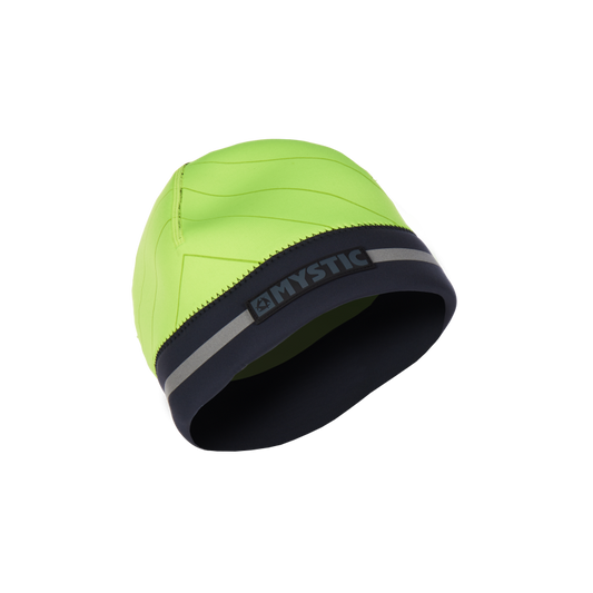 Mystic Beanie Neoprene Reflective 2mm Flash Yellow - Beanies