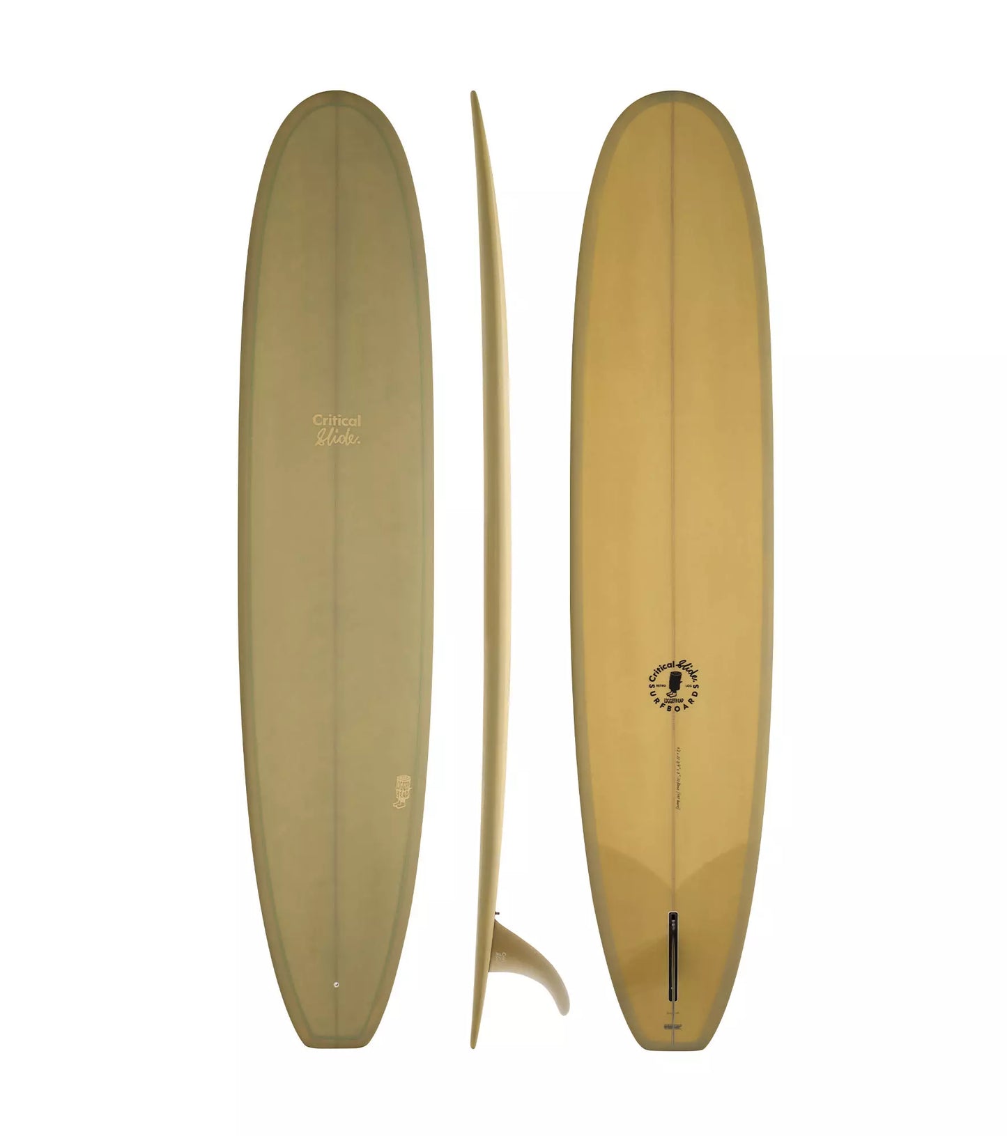 Critical Slide Loggerhead PU - Single Fin FACTORY SECOND - Long Boards