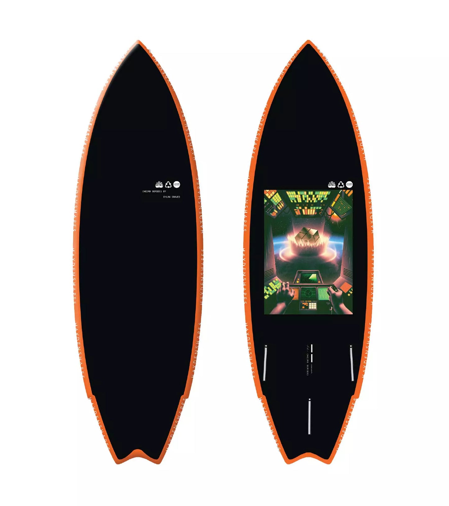 Haydenshapes Dylan Graves Weird Series Epoxy SOFT - Futures - 3 Fin - Short Boards