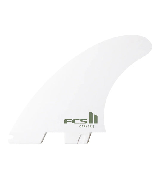 FCS II Carver Performance Core Thruster Fins - White Edition - FCS II/Thruster