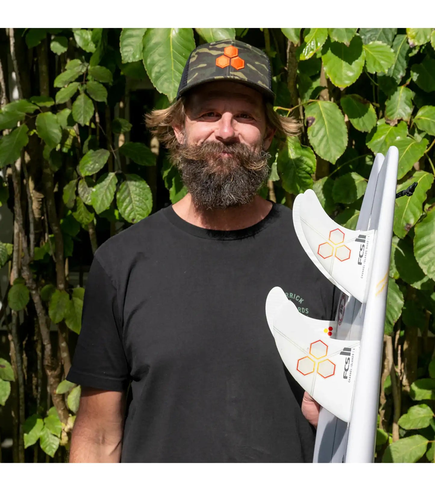 FCS II Channel Islands Upright Performance Core Tri-Quad Fins - FCS II/Tri Quad