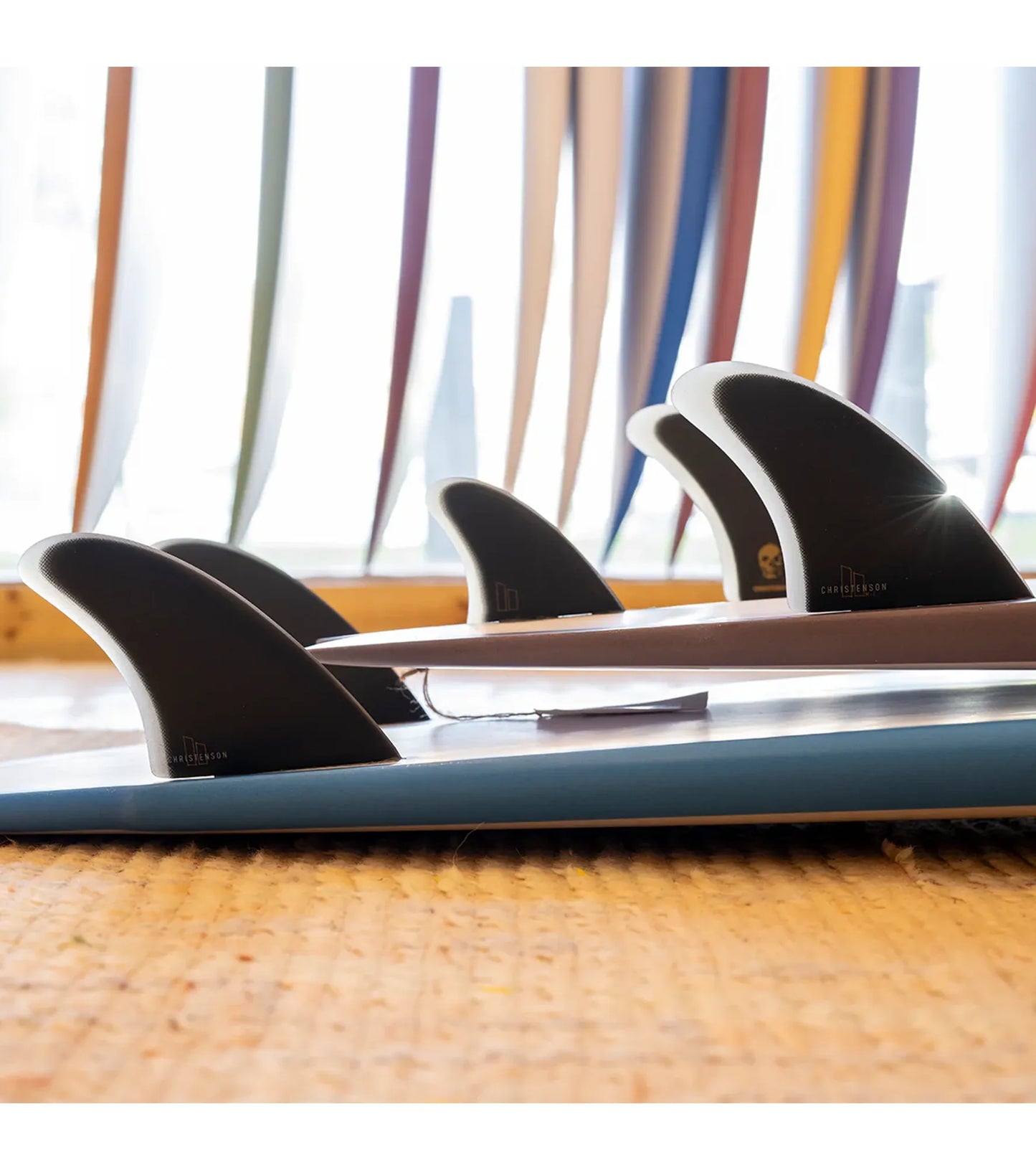 FCS II Christenson Performance Glass Twin Fins + 1