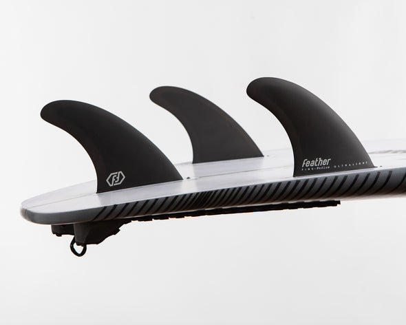 Feather Fins Ultralight Hexa Core Single Tab Medium (65-80Kg) - Futures/Thruster