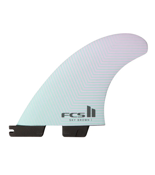 FCS II Sky Brown Performance Core Thruster Fins - FCS II/Thruster