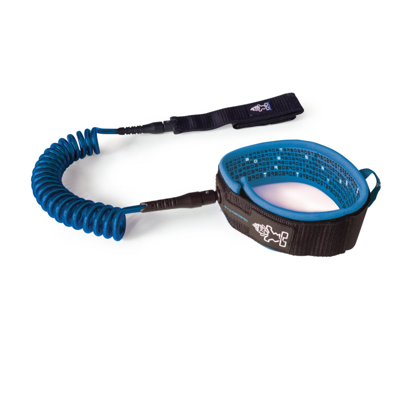 Starboard SUP Acc. Leash Ankle Cuff Coil Race Leash 7mm - 7 Feet - SUP Leashes