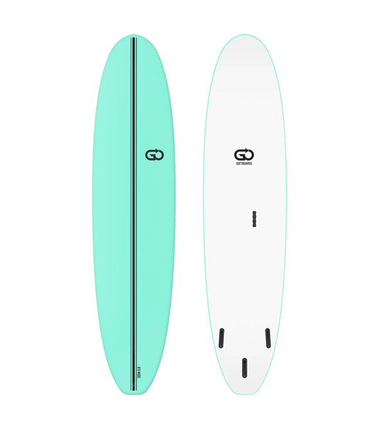 GO Softboards Surf Wide Range - Fiber Tech - 3 Fin - Fun Boards