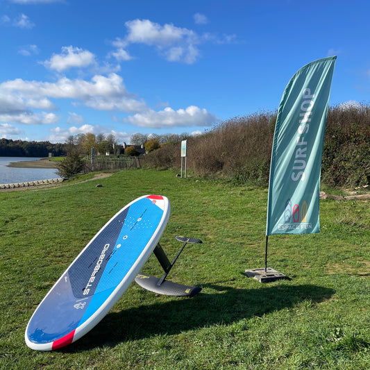 Slingshot Pack Starboard 6'4 130L - Hydrofoil Shinn mast HM 75cm (water) + FW1950 + Bag USED - Full Sets (GRADE B)