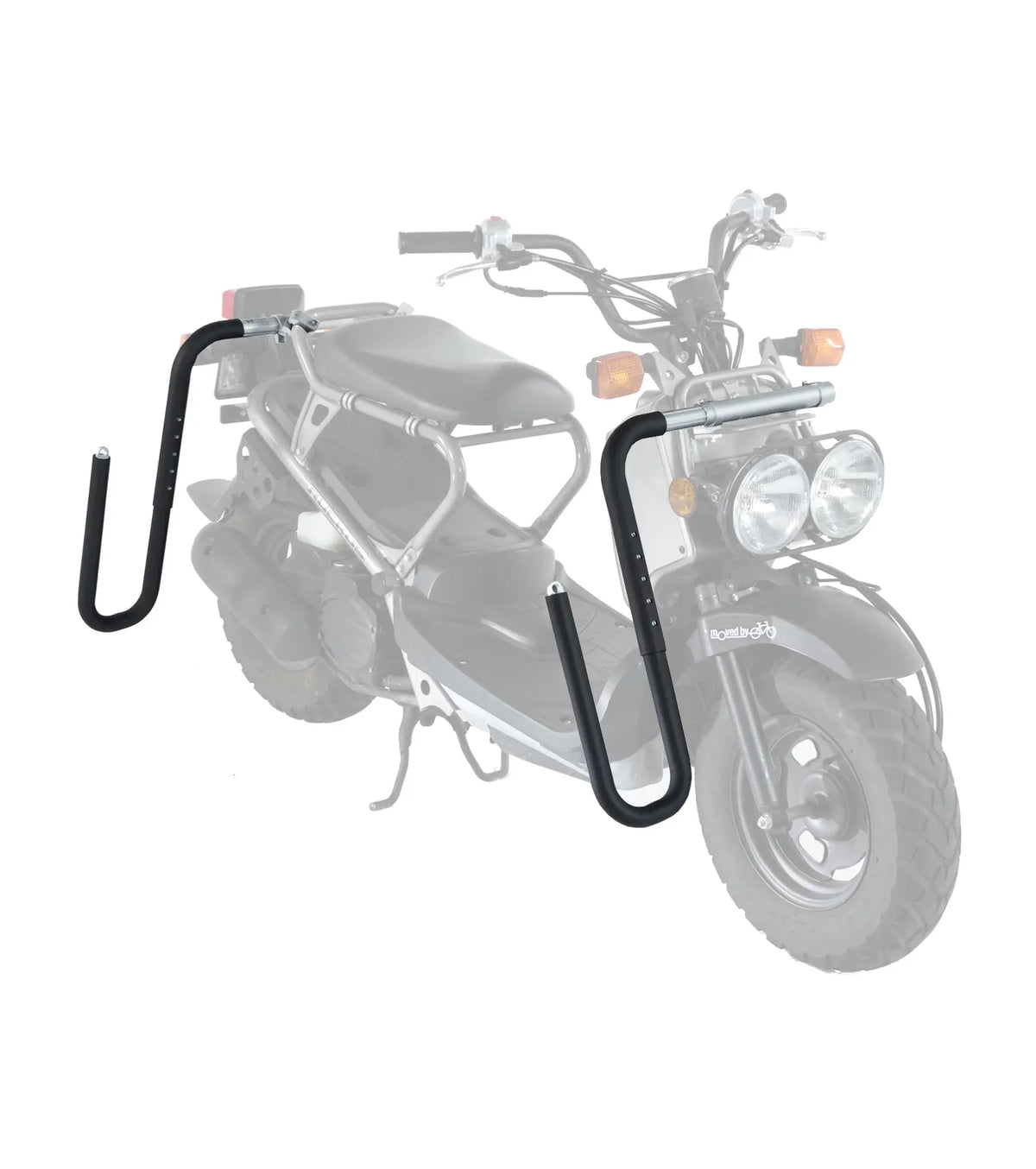Moved by Bikes Moped Rack - Bike Racks