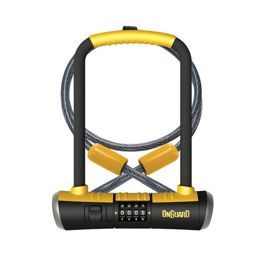 Onguard Bulldog DT Combo U-Lock w/Cable - Combo U-Lock w/Cable