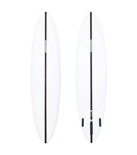 Haydenshapes Mid Length Glider PU - Futures - 2 + 1 Fin - Fun Boards