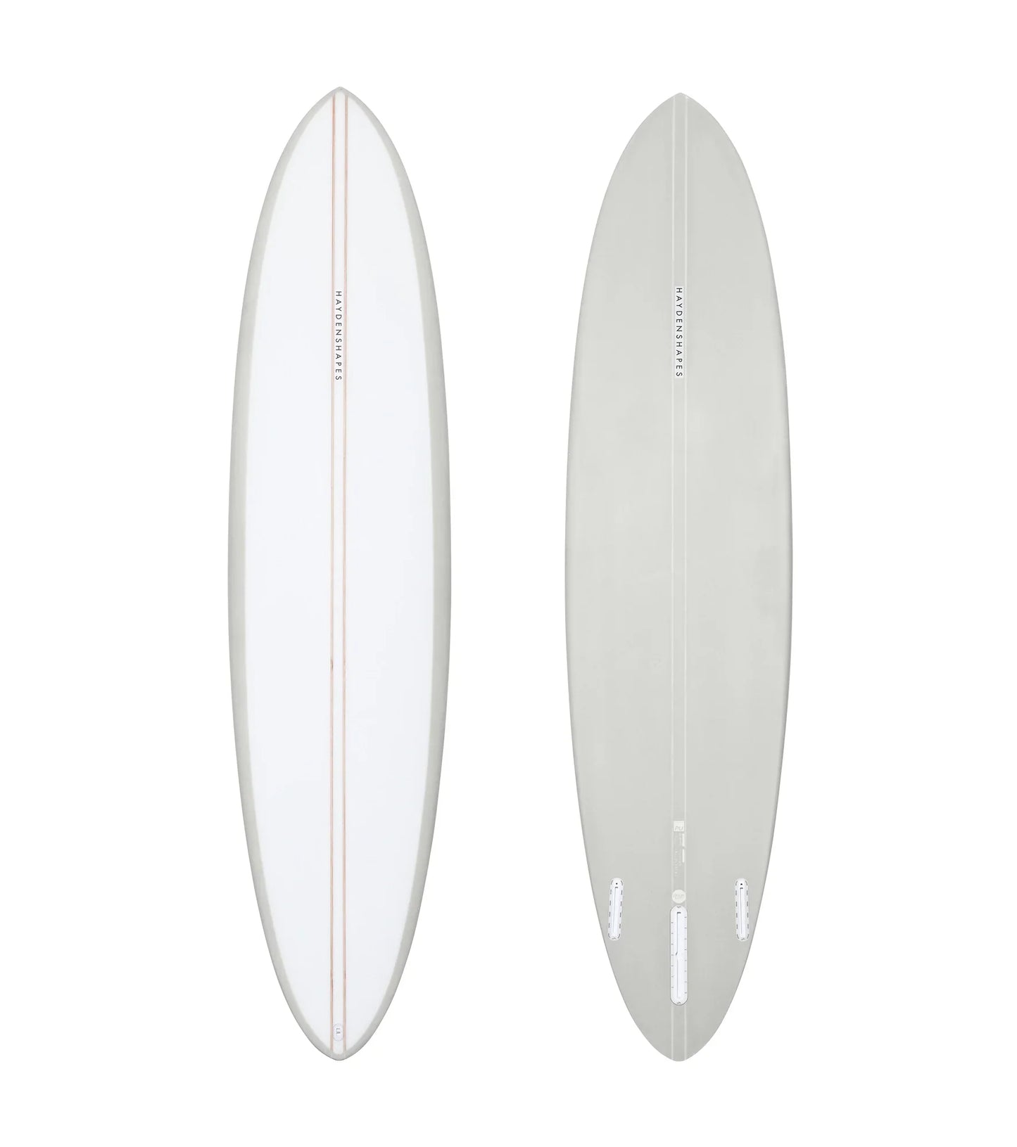 Haydenshapes Mid Length Glider PU - Futures - 2 + 1 Fin - Fun Boards