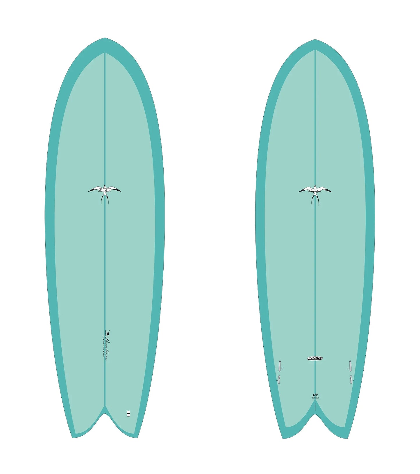 Takayama Humu Fish - Tuflite - FCS II - 2 Fin - Short Boards