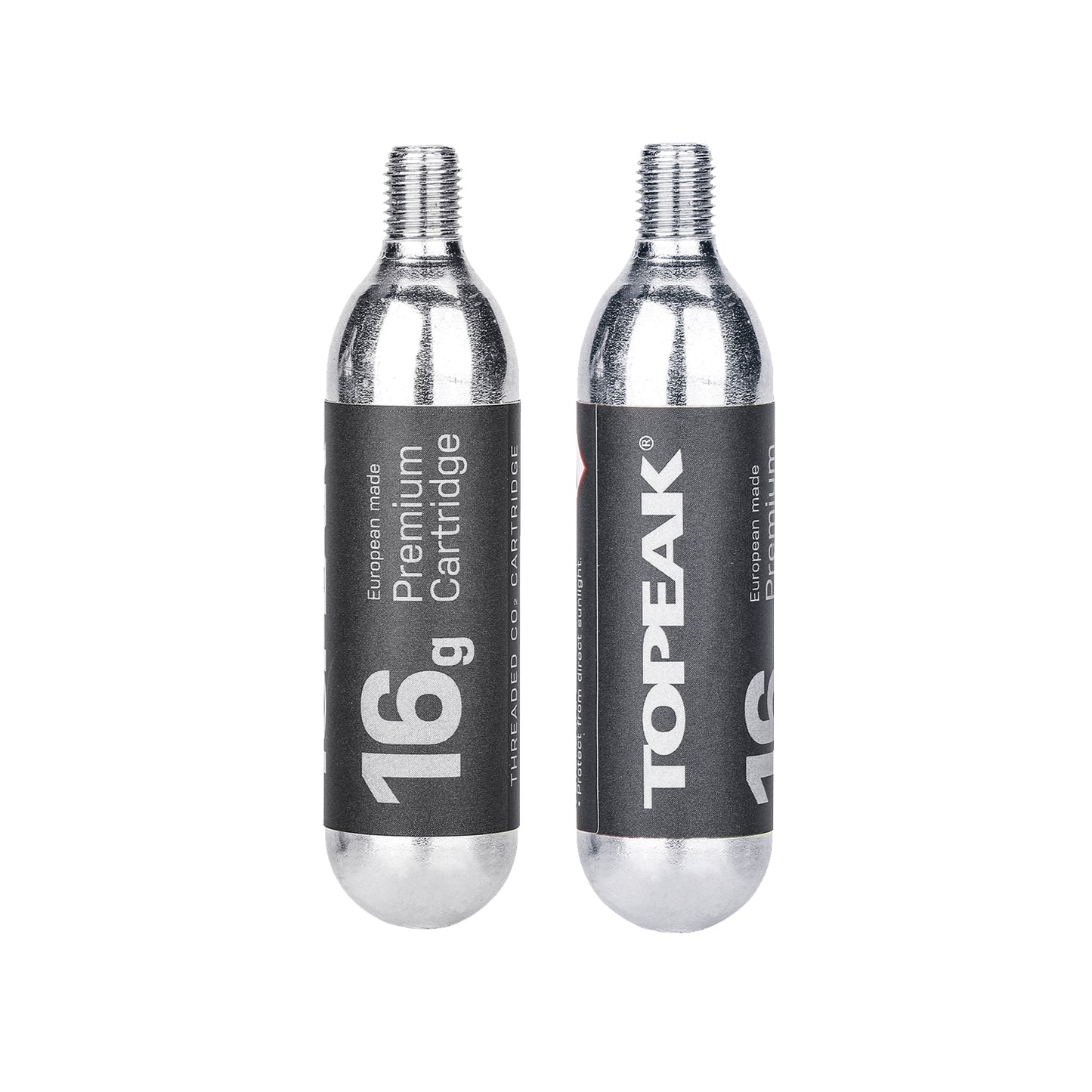 Topeak CO2 Cartridge 16g Threated (2 pieces) - CO2 pumps