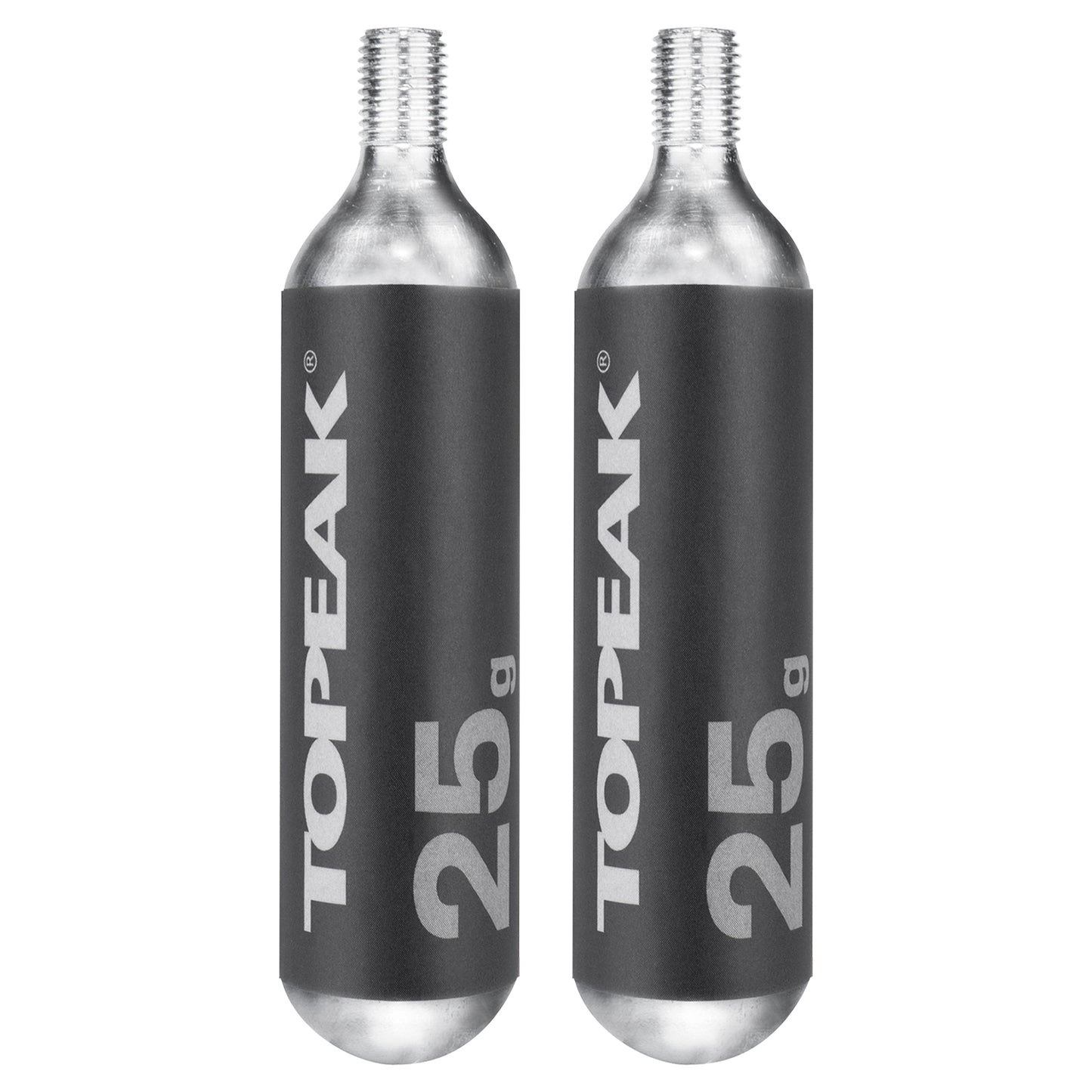 Topeak CO2 Cartridge 25g Threated (2 pieces) - CO2 pumps