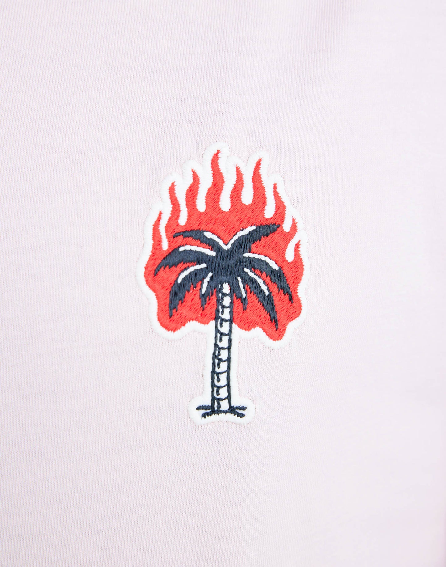 Pullin TSH PATCHBURNING ROSE TEE - Tees
