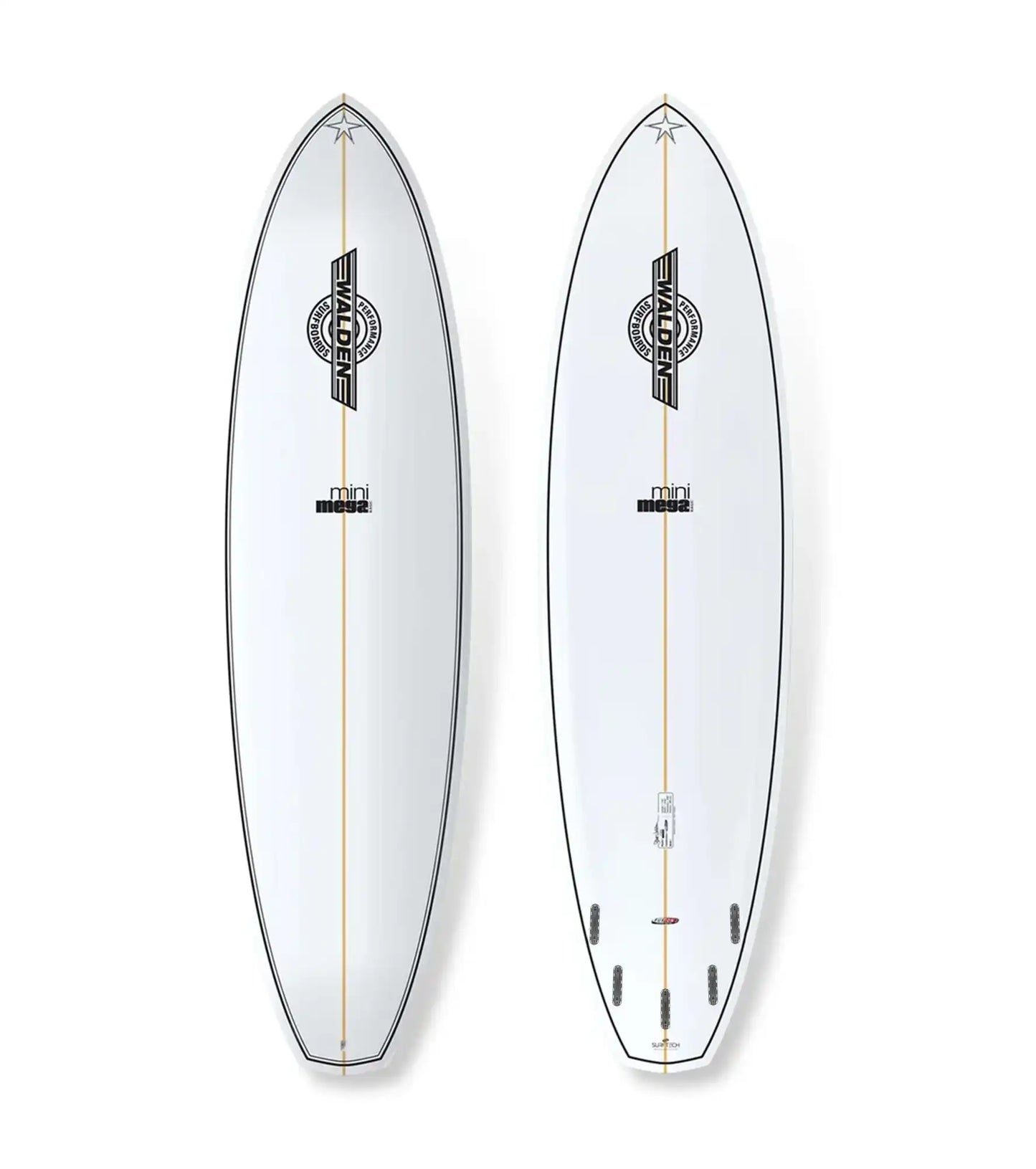 Walden Mini Mega Magic - Fusion HD - Futures - 5 Fin - Short Boards