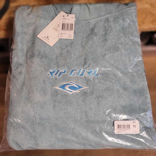 Rip Curl Logo Hooded Towel 00Gmto Blue - Ponchos