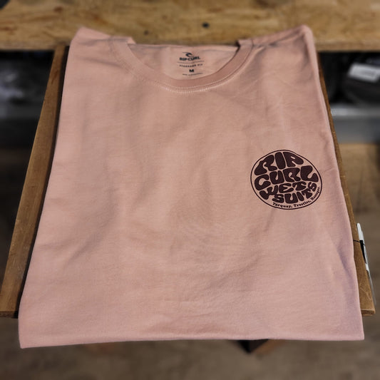Rip Curl Wetsuit Icon Tee Light Peach 0C8Mte - Tees