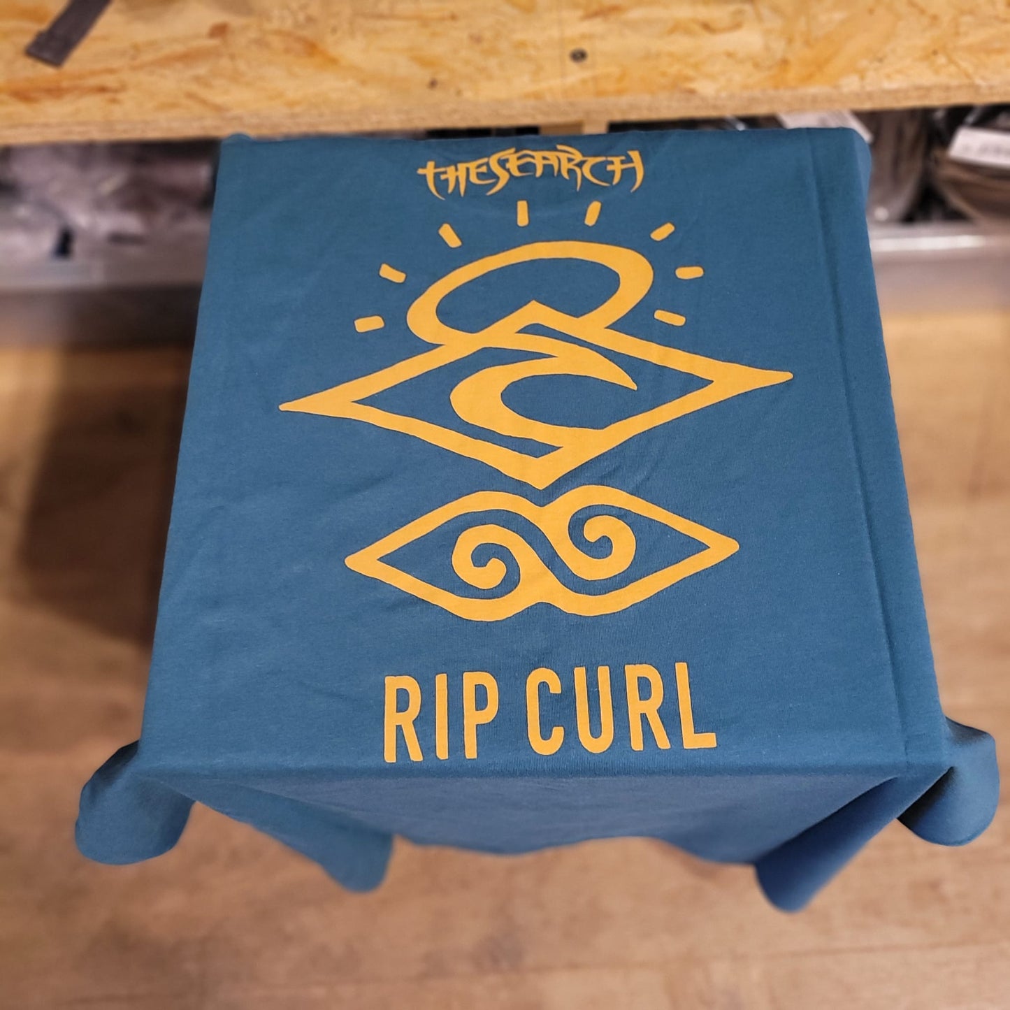 Rip Curl Search Icon Tee 0Cbmte Blue Green - Tees
