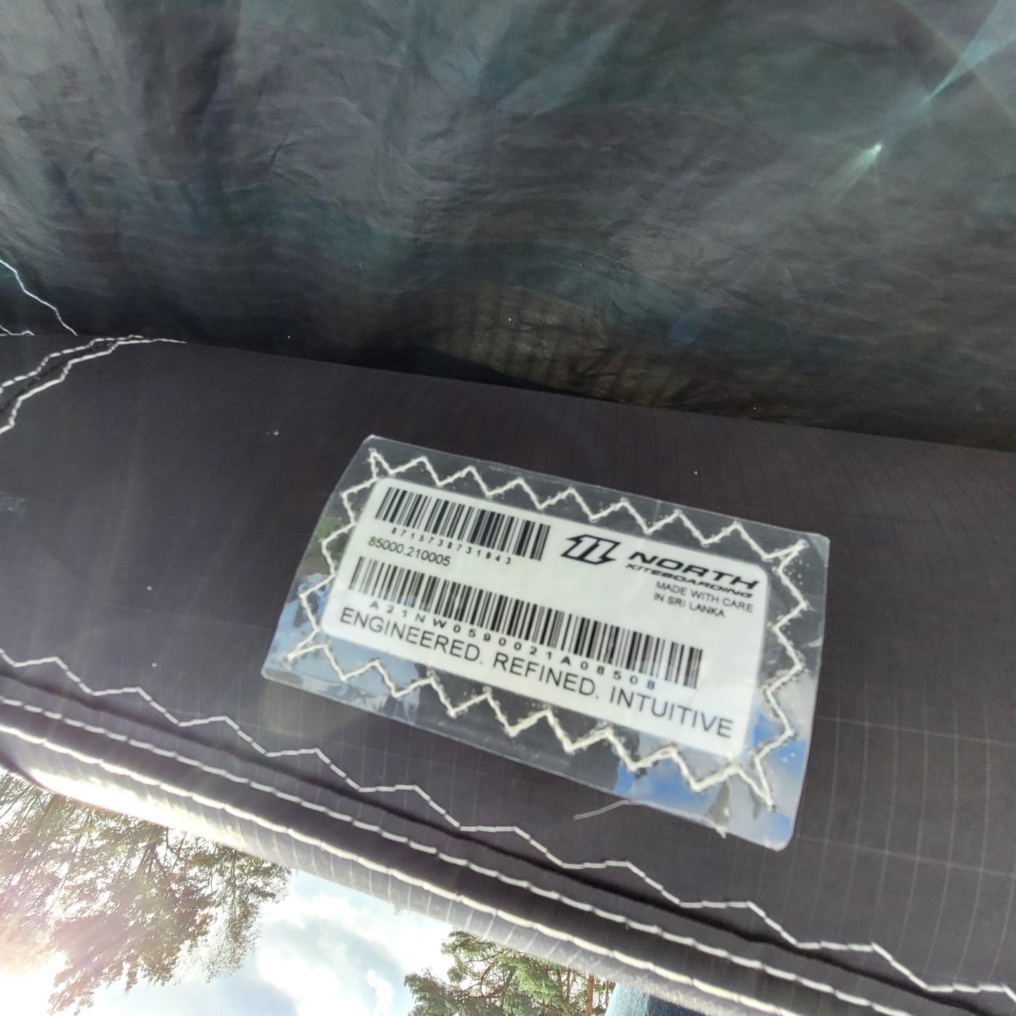 North 5m Balck Nova Wing USED | 21 - Kite-Wings (GRADE C)