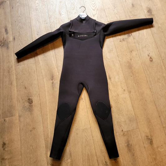 Rip Curl Junior Dawn Patrol 5/3 C/Z St Fullsuit Junior Black Wsmypb - 16Y USED - Fullsuit / Front-zip (GRADE A)
