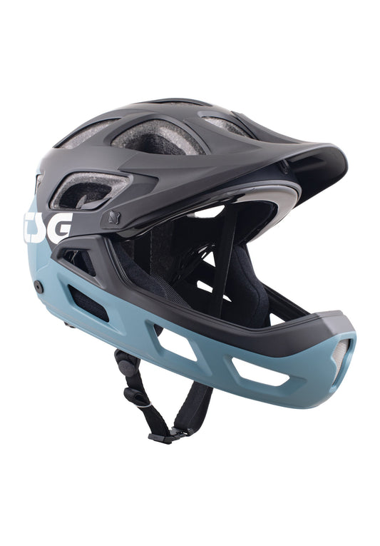 TSG Seek FR Graphic Designs - Flow Black Blue