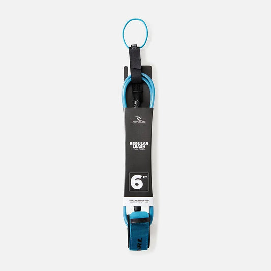 Rip Curl Leash Surf 6'0 Reg Blexl1 - 6' Med Blue - Ankle Leashes