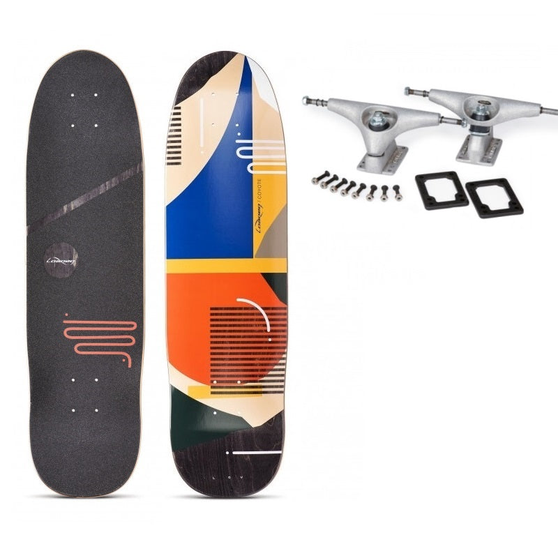 Loaded "HOLA LOU" COYOTE 30.75" CX RAW 6.5" SURFSKATE COMPLETE - Surfskates